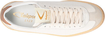 VALSPORT VALLE Sneaker uomo bianca/marrone in pelle SNEAKERS