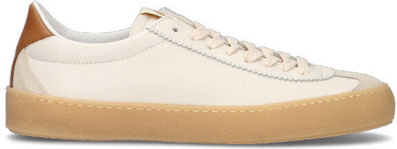 VALSPORT VALLE Sneaker uomo bianca/marrone in pelle SNEAKERS