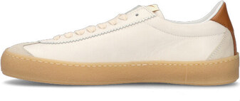 VALSPORT VALLE Sneaker uomo bianca/marrone in pelle SNEAKERS