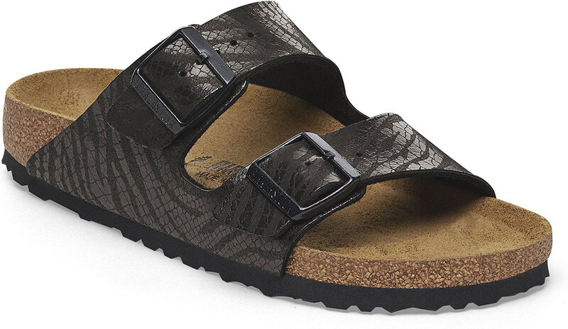 Birkenstock Arizona BS Synthetic Zebra Regular Fit Donne - Sandali Birkenstock - Nero - 1029542-5.5