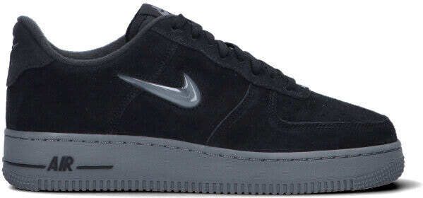 NIKE - AIR FORCE 1 JEWEL Sneaker uomo nera in suede SNEAKERS