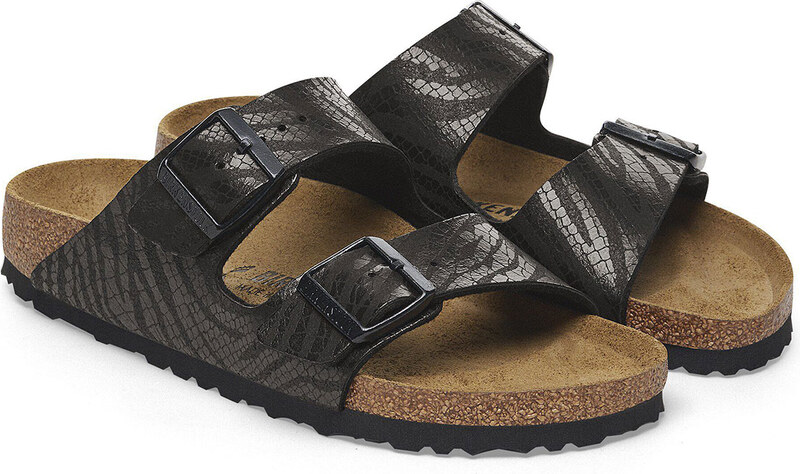 Birkenstock Arizona BS Synthetic Zebra Regular Fit Donne - Sandali Birkenstock - Nero - 1029542-5.5