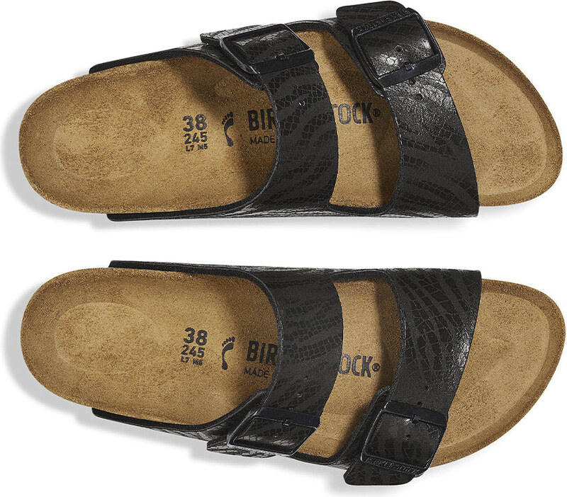 Birkenstock Arizona BS Synthetic Zebra Regular Fit Donne - Sandali Birkenstock - Nero - 1029542-5.5