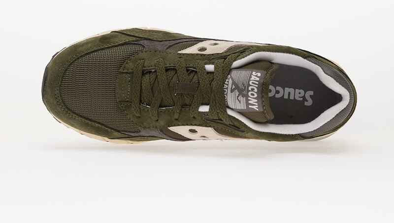 Saucony Shadow 6000 Kintsugi S70663-1 – Scarpe Sneaker Uomo, Colore Verde/Grigio/Nero - Foto 3