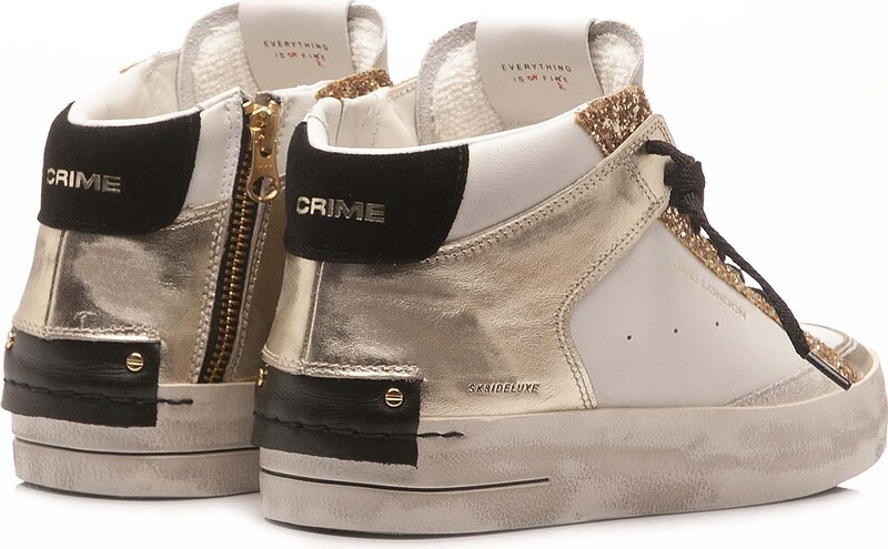 Crime London Sk8 Deluxe Mid 21150AA7.10