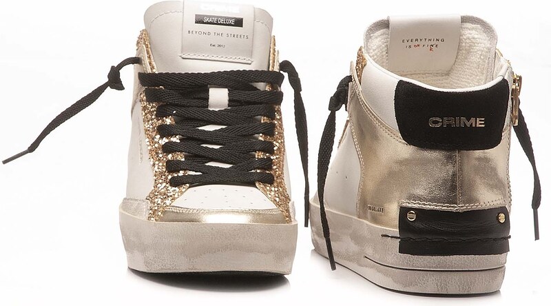 Crime London Sk8 Deluxe Mid 21150AA7.10