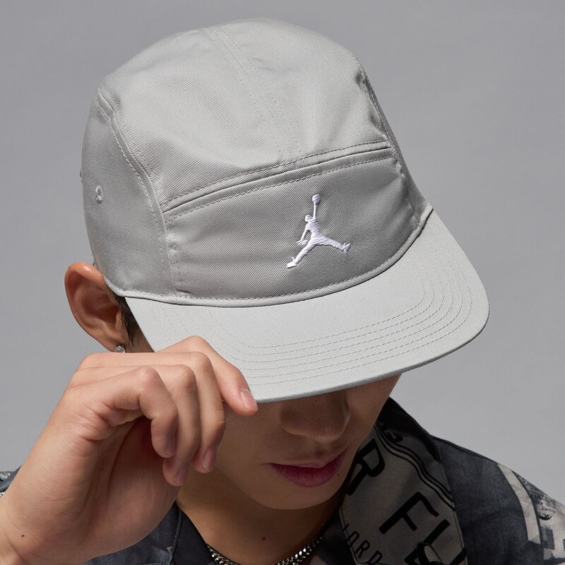 Jordan Fly Flat Bill Hat - Unisex - Cappello Jordan - Grigio - FZ2050-077