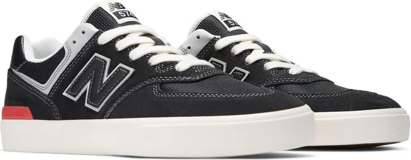 New Balance Numeric 574 Vulc "Black White" - Uomini - Scarpe New Balance - Nero - NM574VYW