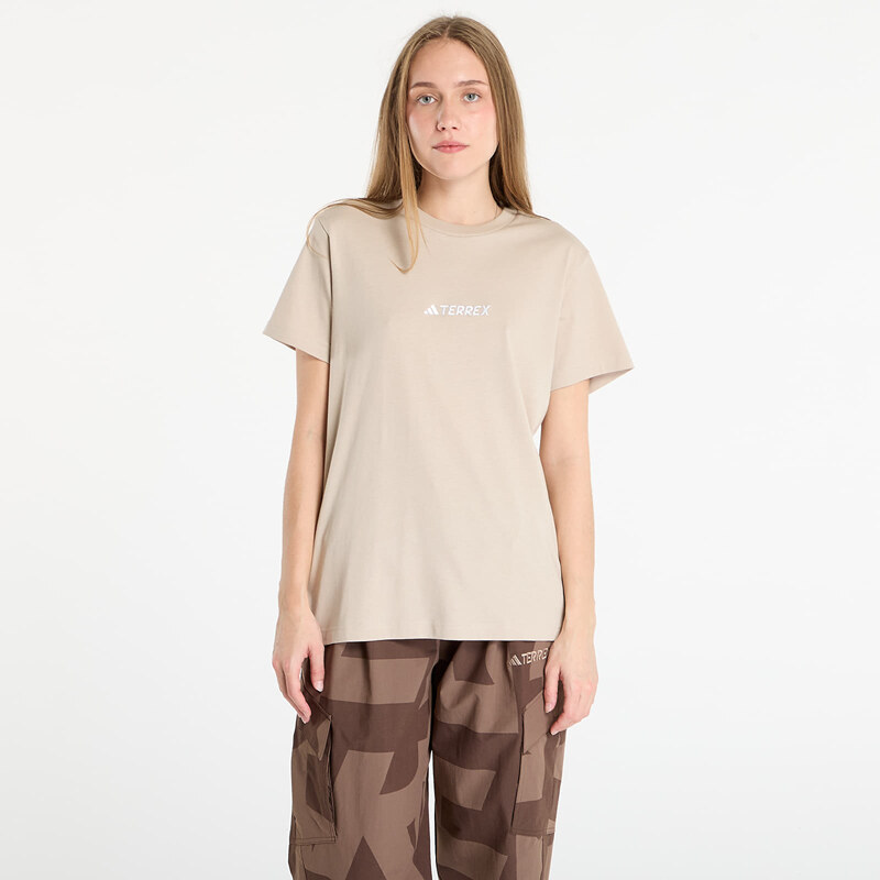 adidas Performance Maglietta adidas Terrex Signature AOP Graphic T-Shirt UNISEX Wonder Beige L