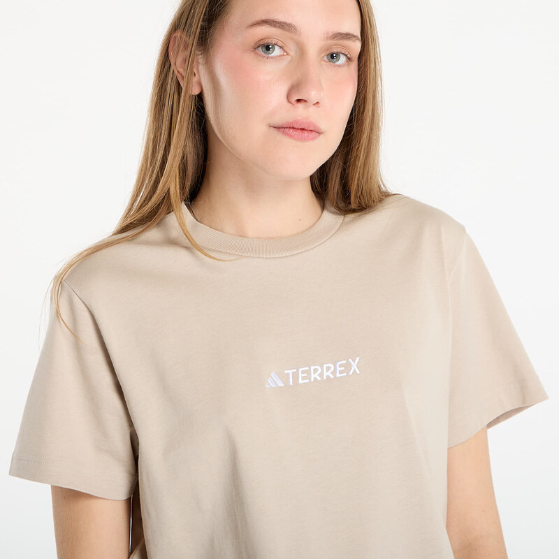 adidas Performance Maglietta adidas Terrex Signature AOP Graphic T-Shirt UNISEX Wonder Beige L