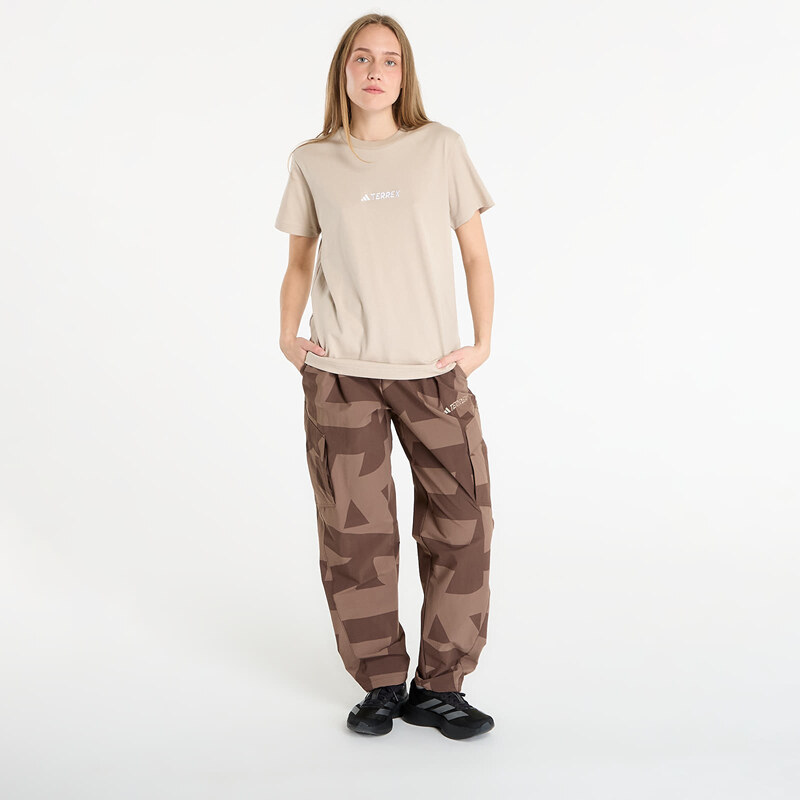 adidas Performance Maglietta adidas Terrex Signature AOP Graphic T-Shirt UNISEX Wonder Beige L