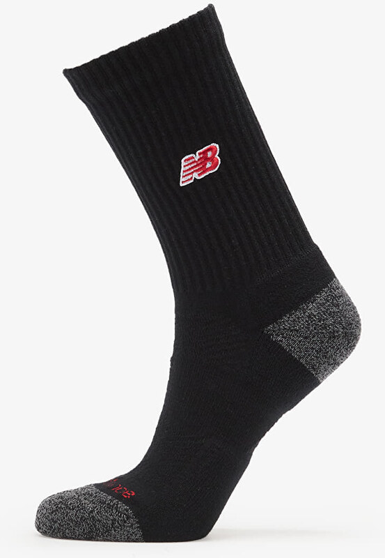 Calzini New Balance Active Premium Crew Socks 2-Pack Black S