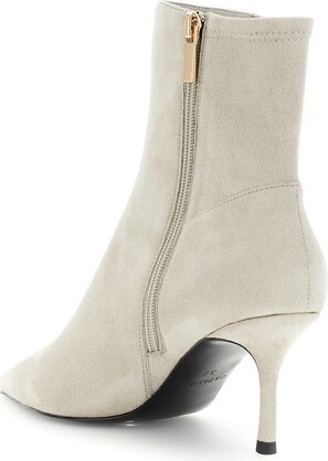 Tronchetto donna di CafèNoir in camoscio tacco 75 NA5211