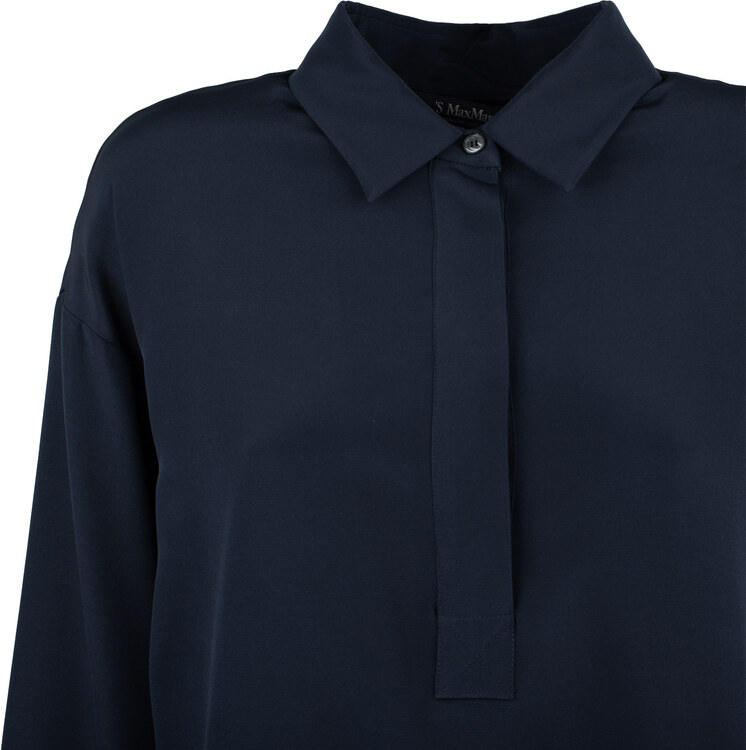 Max Mara Camicia in crêpe de Chine