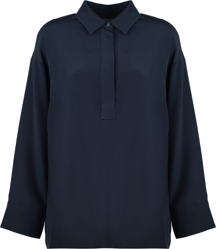 Max Mara Camicia in crêpe de Chine