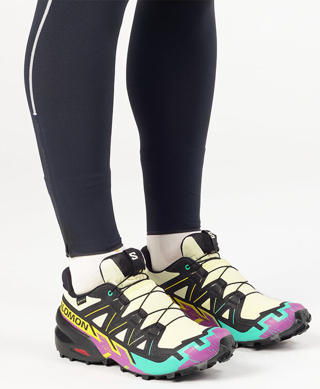 Salomon Speedcross 6 GTX Uomini - Sneakers Salomon - Giallo - L47879800-7.5