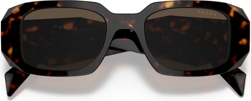 Prada Donna Prada PR 17WS 2AU8C1 Occhiali da sole Acetato Tartaruga Marrone Squadrata Normale
