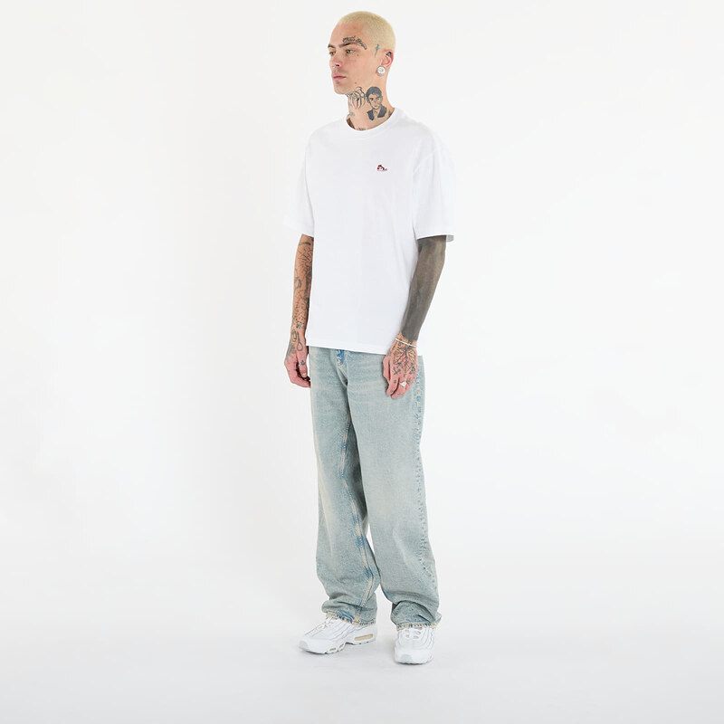 Maglietta Jordan Brand Men's Sneaker Patch T-Shirt White/ Varsity Red XS