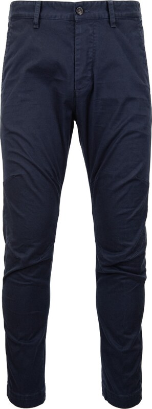 DSQUARED2 Sexy Chino S74KB0819 524 Trousers-46 Navy Cotone, Elastan