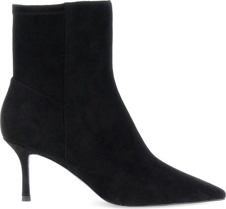 Tronchetto donna di CafèNoir in camoscio tacco 75 NA5211