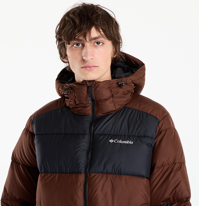 Giacca Columbia Pike Lake II Hooded Jacket Tobacco/ Black L