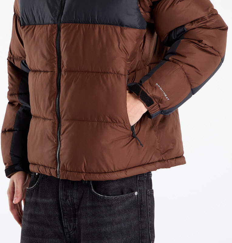 Giacca Columbia Pike Lake II Hooded Jacket Tobacco/ Black L