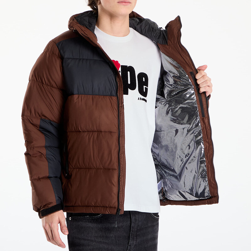 Giacca Columbia Pike Lake II Hooded Jacket Tobacco/ Black L