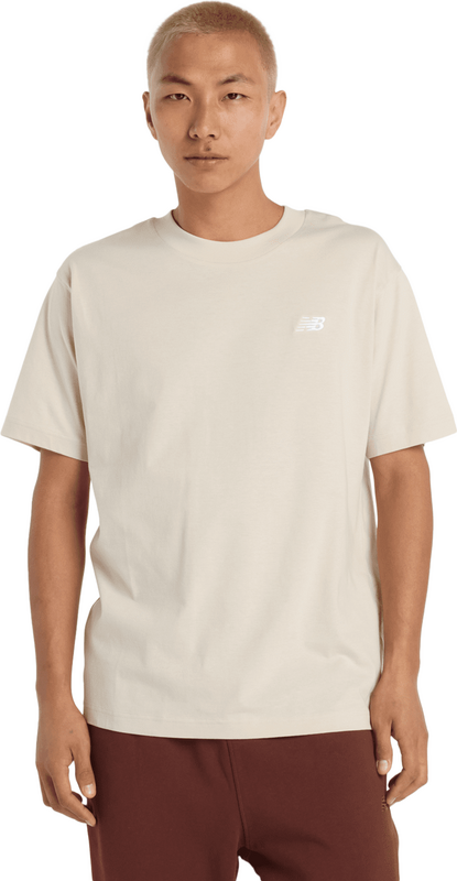 New Balance Sport Essentials Cotton T-shirt Uomo - Magliette Bianco - Taglia XS - Jersey di cotone