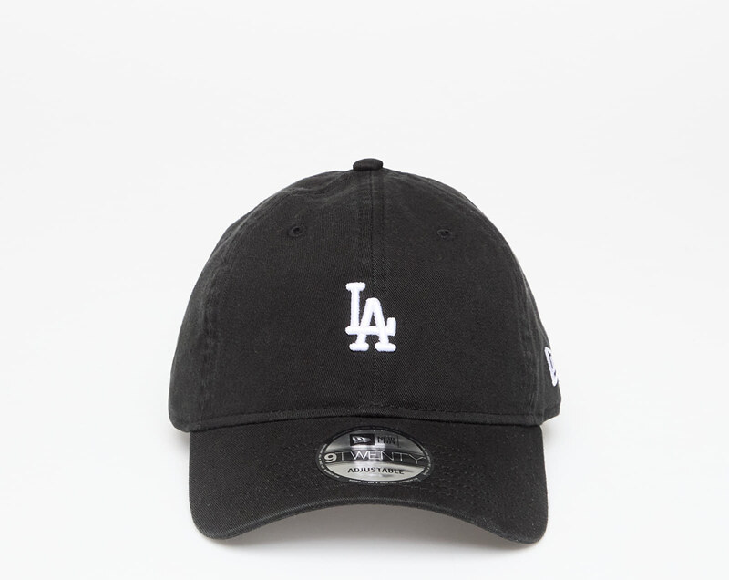 Tappo New Era LA Dodgers MLB Washed Mini Logo 9TWENTY Adjustable Cap Black Universal