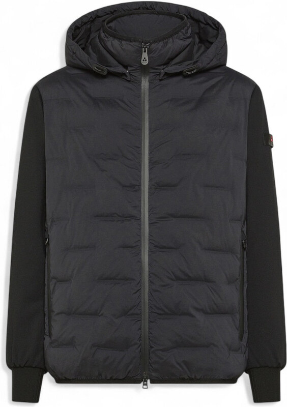 Peuterey Holzer Giacca Bimateriale con Trapunta Jacquard
