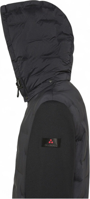 Peuterey Holzer Giacca Bimateriale con Trapunta Jacquard
