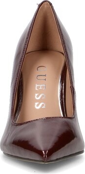 GUESS Décolleté donna bordeaux in pelle DECOLLETE