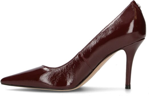 GUESS Décolleté donna bordeaux in pelle DECOLLETE