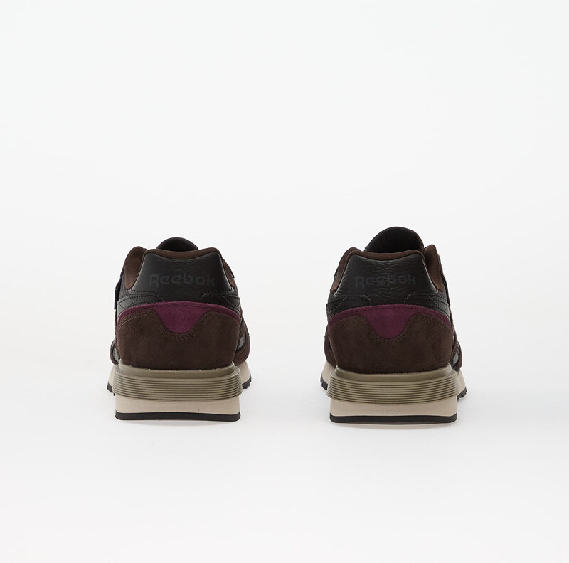 Reebok Classic Nylon 89 Washed Black/ Black/ Black Cherry