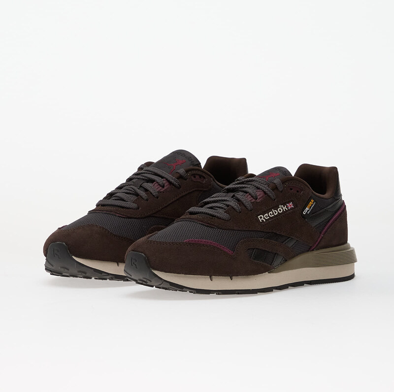 Reebok Classic Nylon 89 Washed Black/ Black/ Black Cherry