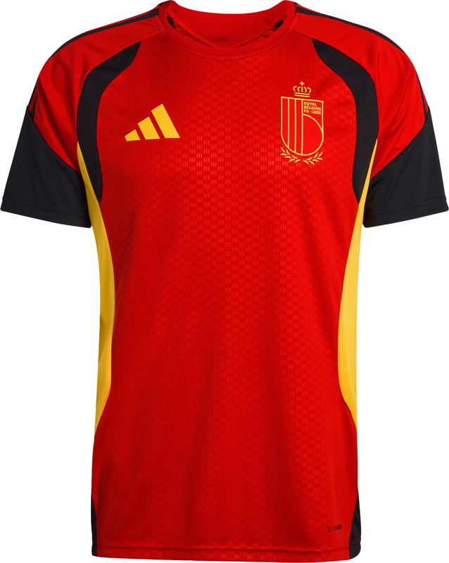 Adidas Belgium Uomo - Maglie/Repliche Rosso - Taglia XS - Poly Mesh