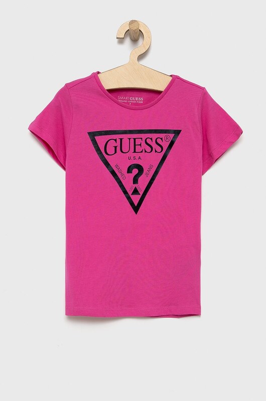 Guess t-shirt in cotone per bambini