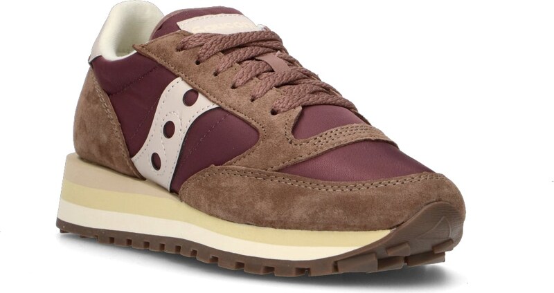 SAUCONY JAZZ TRIPLE Sneaker donna bordeaux/marrone SNEAKERS