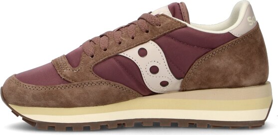 SAUCONY JAZZ TRIPLE Sneaker donna bordeaux/marrone SNEAKERS