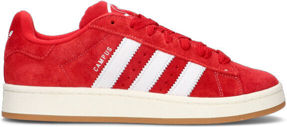 ADIDAS - CAMPUS Sneaker uomo rossa in suede SNEAKERS