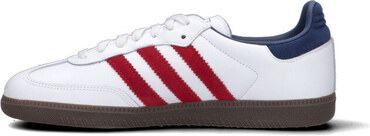ADIDAS - SAMBA OG Sneaker uomo bianca in pelle SNEAKERS