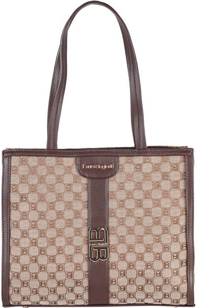 Laura Biagiotti Borsa Tote Da Donna Con Doppi Manici Borse a Mano Marrone Taglia Unica