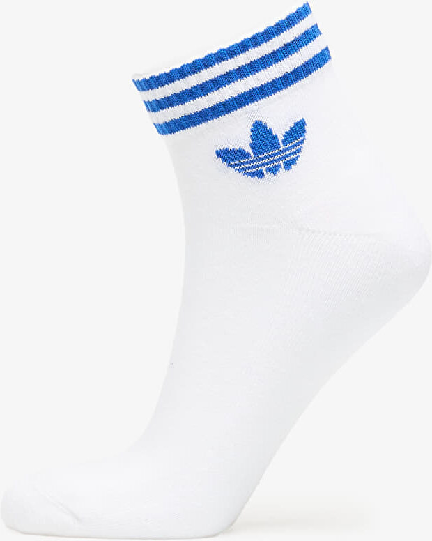 adidas Originals adidas 3S Ankle Socks 3-Pack Black/ White/ Lucid Red XL