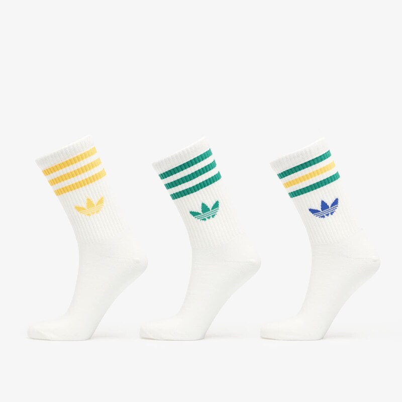 adidas Originals Calzini adidas 3S Crew Socks 3-Pack Off White/ Off White/ Off White L