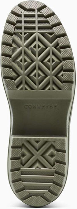 Converse Chuck Taylor All Star Lugged Heel Chelsea Boot Mono Suede Donne - Sneakers Converse - Verde - A17683C-5.5