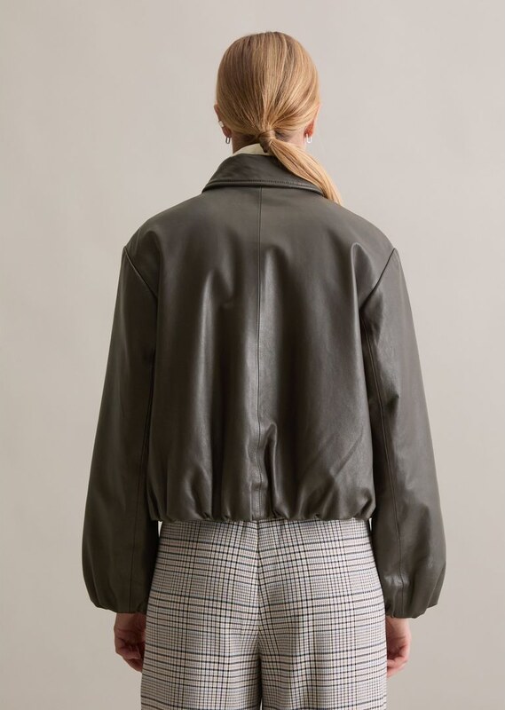 Marc O'Polo Blouson in pelle a forma di O