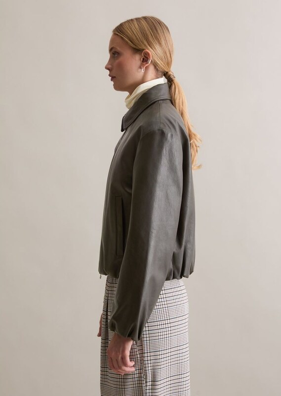 Marc O'Polo Blouson in pelle a forma di O