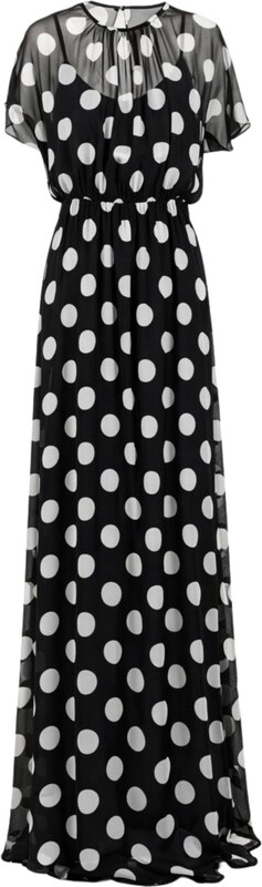 MAX MARA STUDIO Abito lungo in chiffon