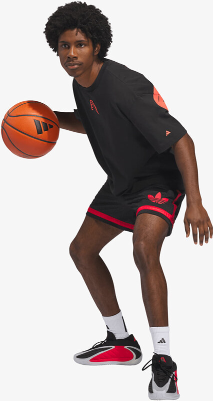 adidas Originals Maglietta adidas Anthony Edwards Believe That T-Shirt Black/ Solar Red M