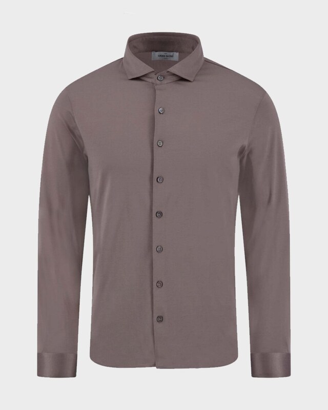 Camicia Gran Sasso Manica Lunga in Filo di Scozia 60120 : 56